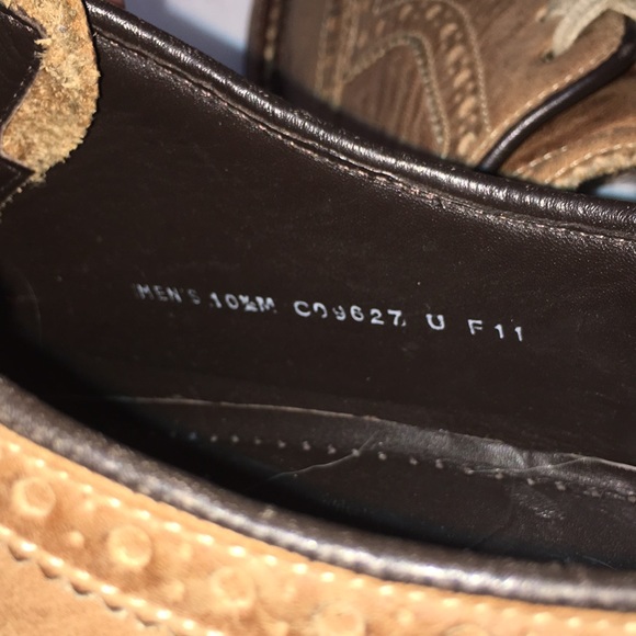 Original RARE Cole Haan Long Wing Blucher Sz 10.5 - Picture 8 of 12